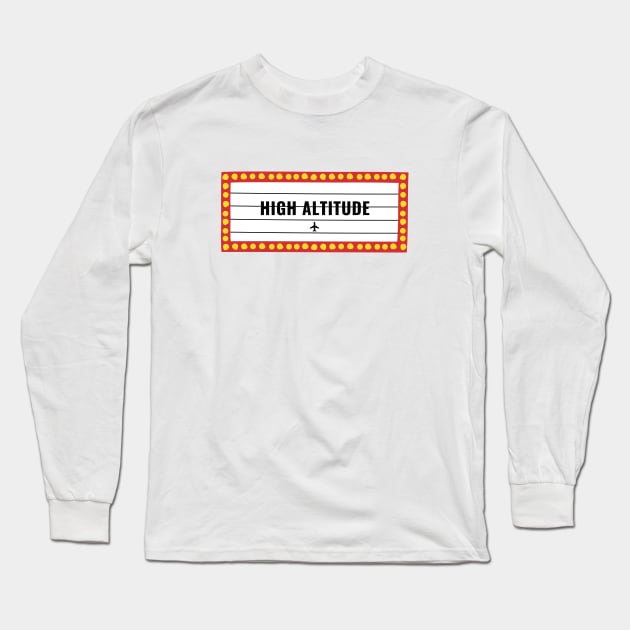 High Altitude Long Sleeve T-Shirt by Jetmike